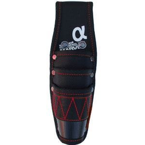 （まとめ）電工ポケット WAIST GEAR ペンチ差し5セット レッド（赤） マーベル MDP-86AR