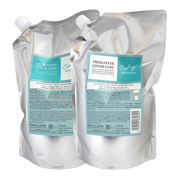 ホーユー プロマスター カラーケア ＣＭ シャンプー 1000ml & プロマスター カラーケア ＣＭ トリートメント 1000g 4,645円