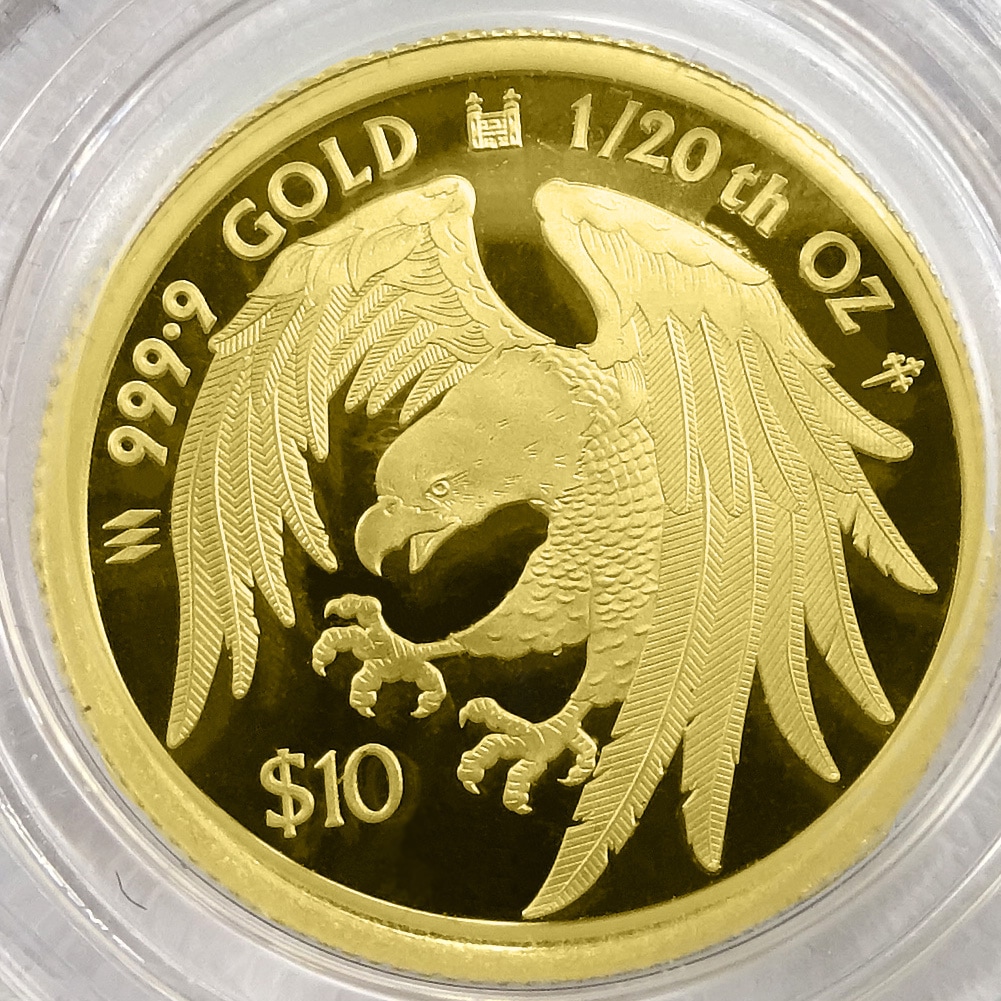 純金1/20オンス イーグル Eagle 鷲 コイン 金貨 ペンダントトップ 2023年限定 1100年