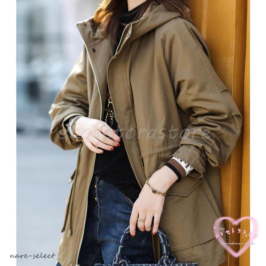 【早い者勝ち！】トレンチコート レディース 40代 ロング丈ジャケット スプリングコート 春コート ライトアウター 秋服 韓国風 バーカー 30代 40代 50代 大きいサイズ
