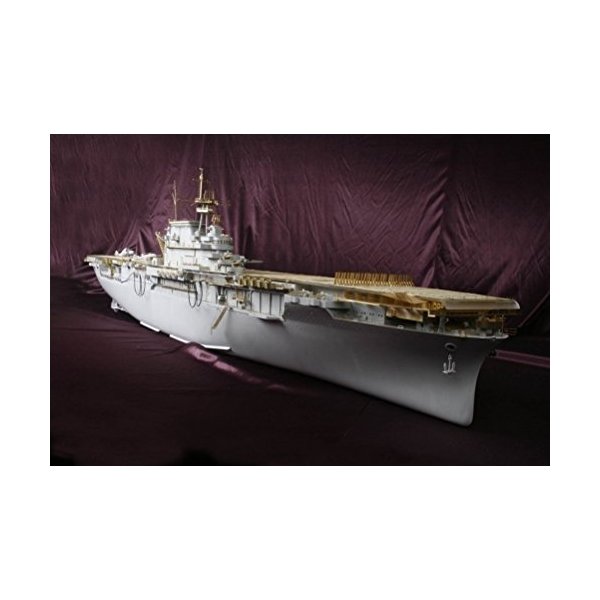 MK.1 Design 1:200 USS CV-8 HORNET Super Detail-up DX PACK with FULL WOODEN DECK for Trumpeter or Mer