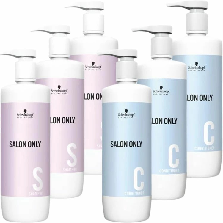 各3本セット シュワルツコフ サロンオンリー シャンプー 1000ml +コンディショナー 1000ml 各3本ずつ 業務用シャンプー 業務用コンディショナー シリコン除去 毛髪補修 高純度ヒアルロン 7,720円