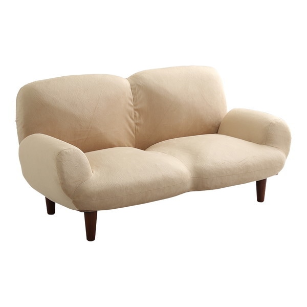 ホームテイスト SH-07-NST 2人掛け14段階リクライニングソファ Nastro-ナストロ- 日本製 2P ソファ ベージュ メーカー直送 15,254円