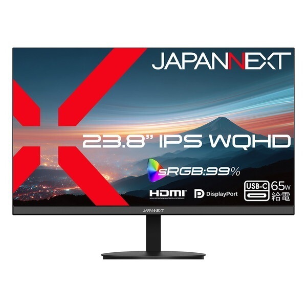 JAPANNEXT JN-IPS238Q-C6 23.8型 液晶ディスプレイ