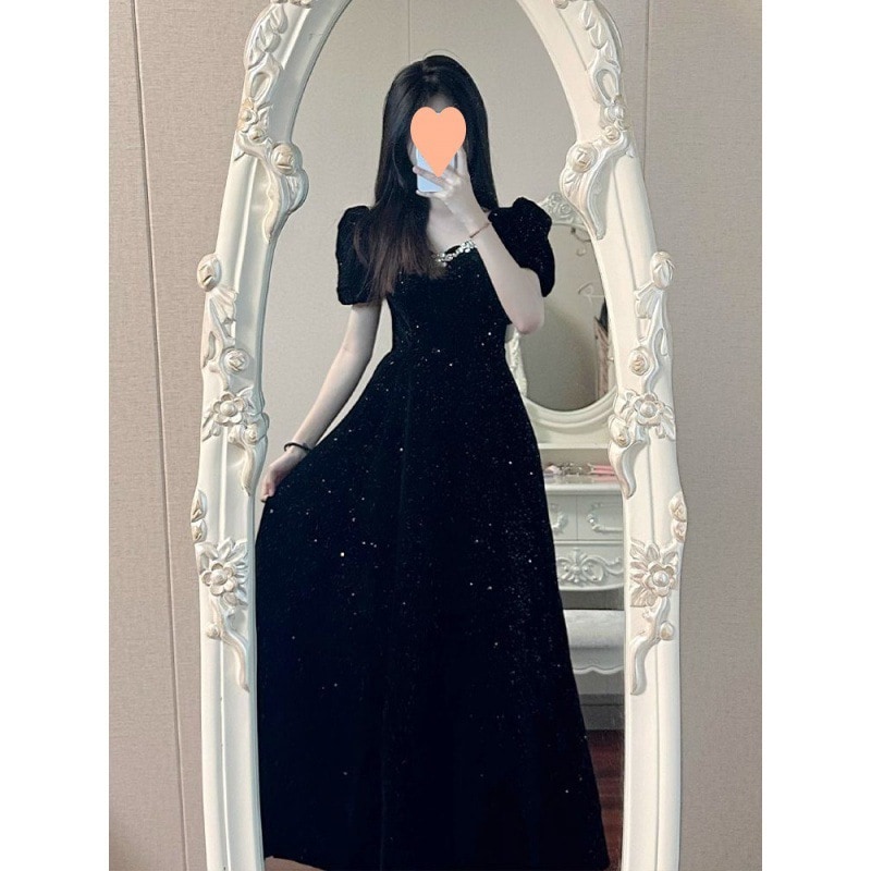 イブニングドレス女性宴会司会者声楽試験上級成人式