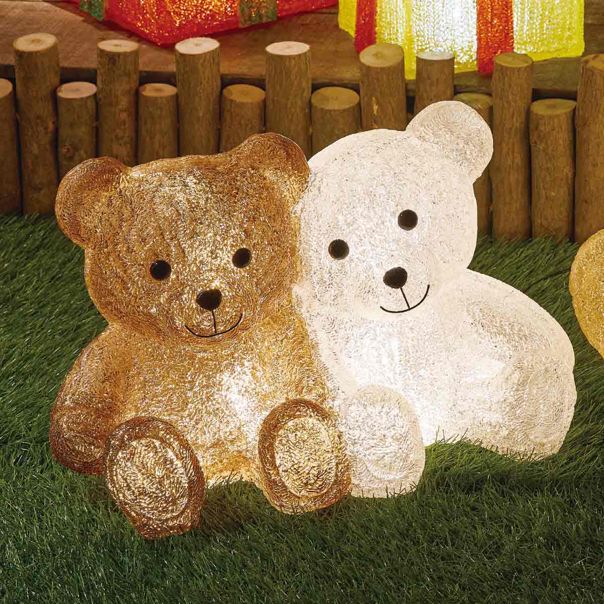 エントリーでポイント5倍！11月4日20:0011月11日1:59LEDブリリアントモチーフ ベア なかよしベア 1台 イルミネーション ライト イルミネーションライト 屋外 電飾 クリスマス 16,574円