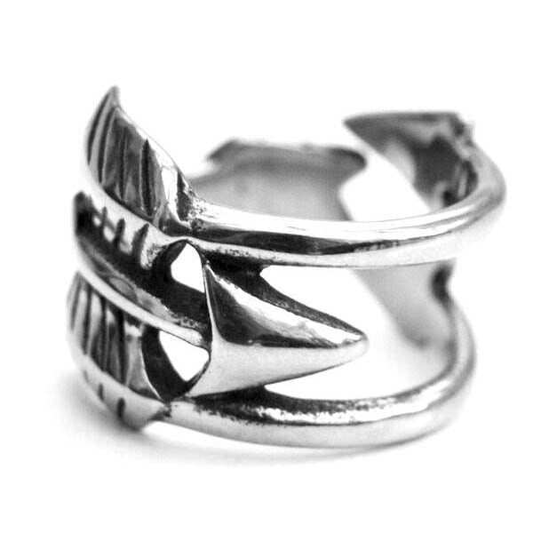 トリプルアローステンレスリング（RXL007）指輪 3本の矢 フリーサイズ 調整可能 17-34号 弓道 アーチェリー 男性 女性 プレゼント 親指 人差し指 中指 小指 r0888xxxxxxxx