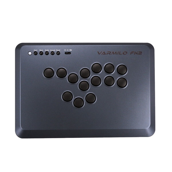 vm-fk2-black ブラック 格闘ゲーム用レバーレスアーケードコントローラー