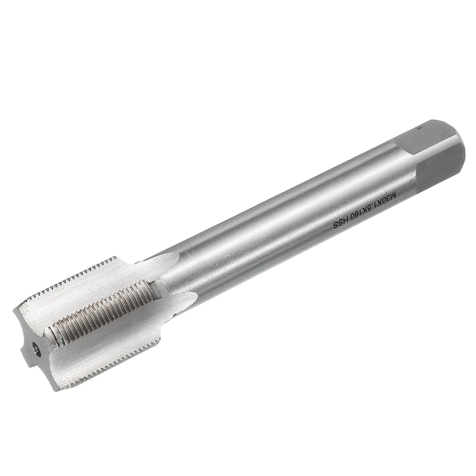 uxcell メートルねじタップ M30 x 1.5 H2 160mm エクストラロング ストレートフルート スクリューねじ切り機 タップ ねじ切り修理工具