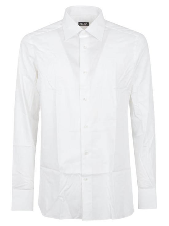 ERMENEGILDO ZEGNA Men Shirts 301350A39MS0PAG White