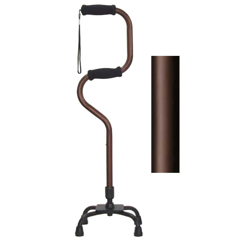 2段型 四点杖 WB3557 ブラウン 7,776円
