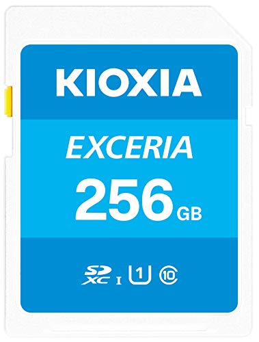 (キオクシア)日本製SDカード 256GB SDXC UHS-I Class10 読出速度100MB/s 国内正規品 メーカー保証5年 KLNEA256G