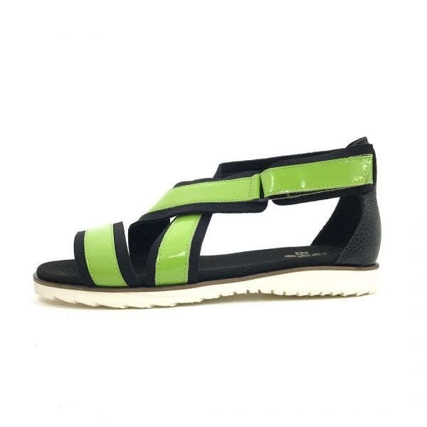 BAR 新品 高級本革 手縫いステッチ 天然高品質素材 コンフォートシューズ ベアー 24cm外反母趾猫背対策にも 20506384.5