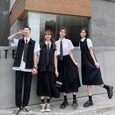卒业式の制服は高校生の夏の学院の风の女性の长いスカートの港の风のスーツは日本系JK制服の制服を注文し