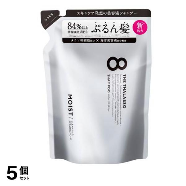 クレンジングリペア&モイスト美容液シャンプー 詰め替え用 400mL 5個セット