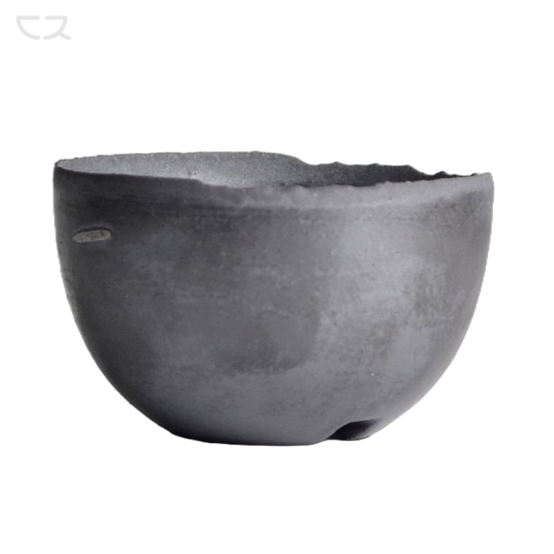 【新作】 crack bowl_silver black
