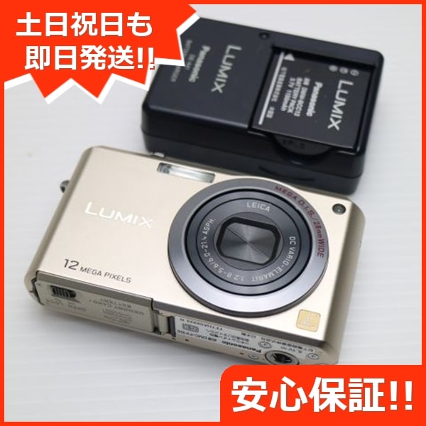 超美品 DMC-FX100 ミラージュゴールド Panasonic LUMIX デジカメ 66