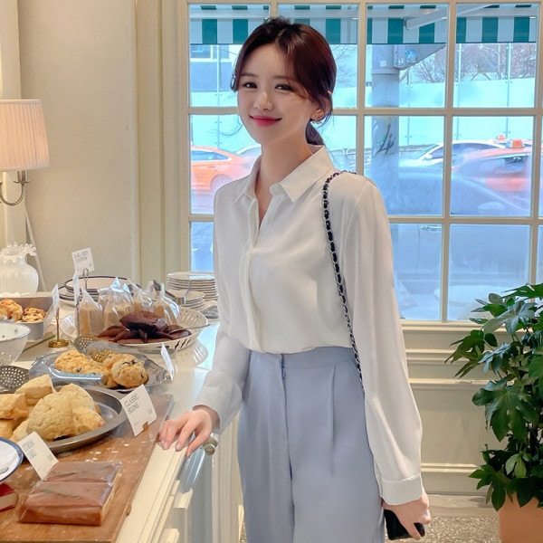 アトランスリンクルフリーブラウスbs6470