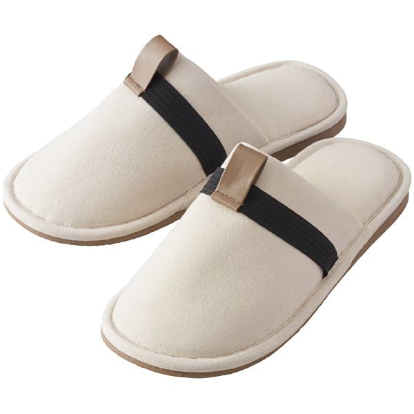 （まとめ買い）日常で使える防災スリッパ Mサイズ ベージュ SLP30-M [x3]