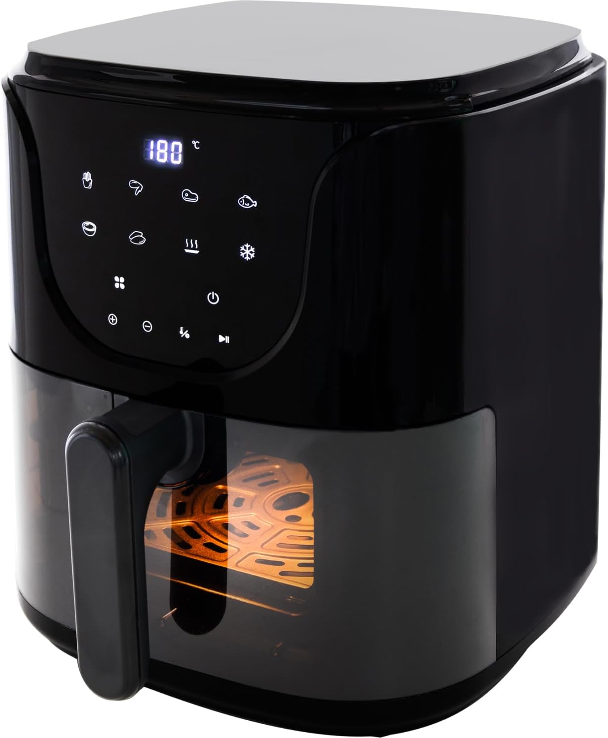 アナバス(Anabas) ANABAS ノンフライヤー 4.5L 大容量 電気フライヤー 1~5人 卓上 家庭用 ノンオイル エアフライヤー 自動コース8種搭載 タッチパネル KFM-A4500 7,615円