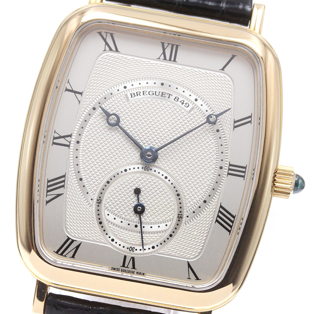 ブレゲ Breguet BA3490/12/274 クラシック K18YG スモールセコンド 手巻き メンズ 良品 箱・保証書付き_839530【中古】 589,160円