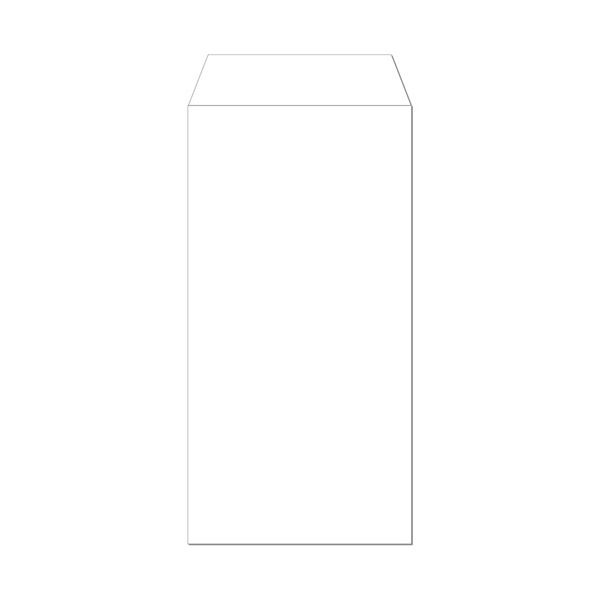 長門屋商店 和み紙封筒 長3105g/m2 特白奉書 徳用 ナフ-150 1パック（50枚）