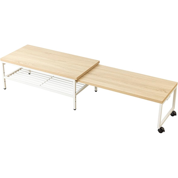 サン・ハーベスト 伸縮ローテーブル (WJ-200NA) WJ-200NA メーカー直送