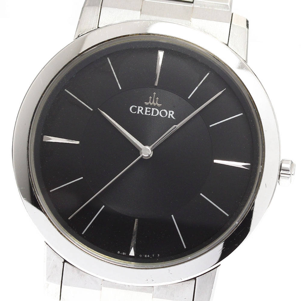 セイコー SEIKO GCAR987/8J81-0AE0 クレドール ノード クォーツ メンズ _901956【中古】