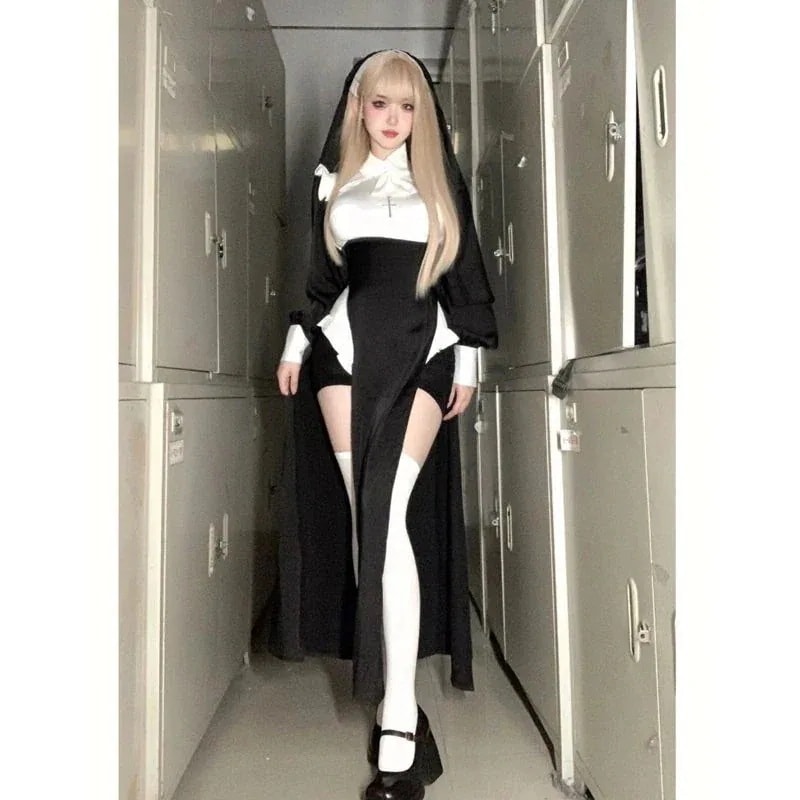 超目玉 ロリータ コスプレ韓国 シャツワンピースショートパンツ2024春秋の新作ファッション3点セット コスプレサンタコスプレ