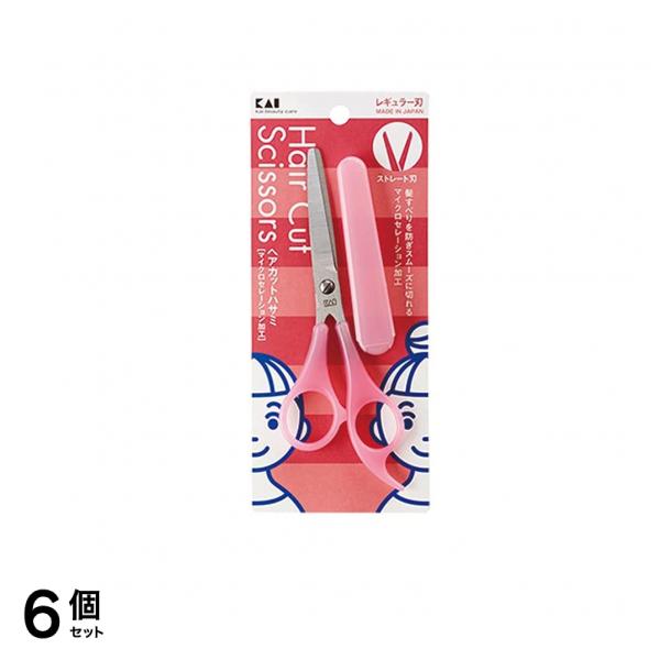 貝印 ヘアカットハサミ (キャップ付 ) KQ3046 1個 (キャップ付) 6個セット 7,948円