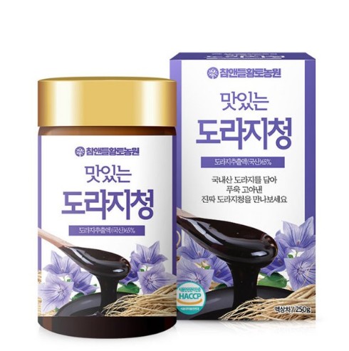 [黄土農園] 自然を盛り込んだキキョウ清 250g x 2本韓国食品健康食品健康茶プレゼント