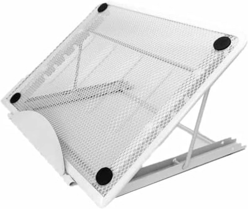 ノートパソコンスタンド ノートPC台 折りたたみ 放熱 角度調整 軽量 持ち運び 滑り止め 机上 姿勢改善 タブレット ブックスタンド 人間工学設計 6段高さ/角度調整可能 在宅勤務 持ち運び便利 滑