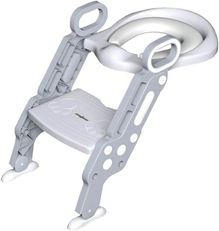 最新 子供用 補助便座 トイレトレーナー トイレトレーニング 補助便座 おまる 柔らかいクッション 尿がしぶき防止 折りたたみ 取外し可能 ステップ式 ベビー 踏み台