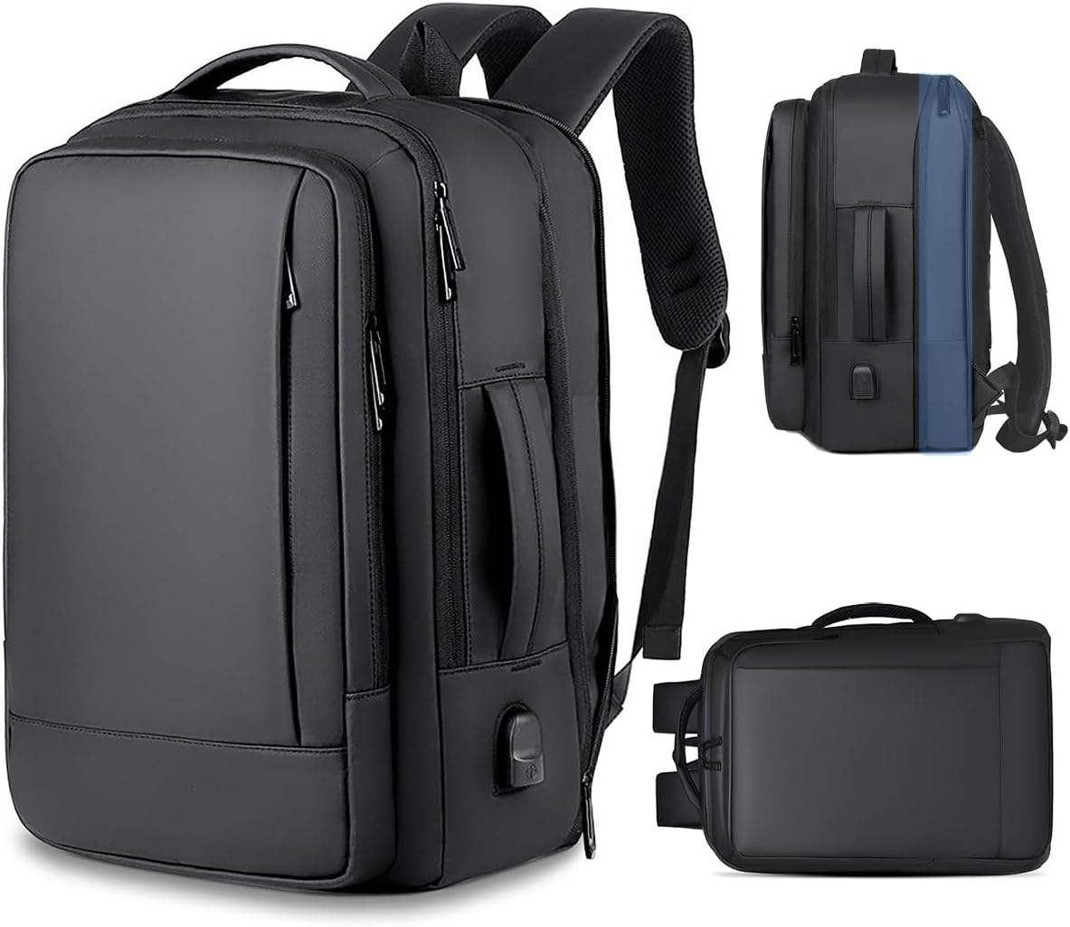 大容量防水3wayリュック 軽量多機能で通勤出張旅行に