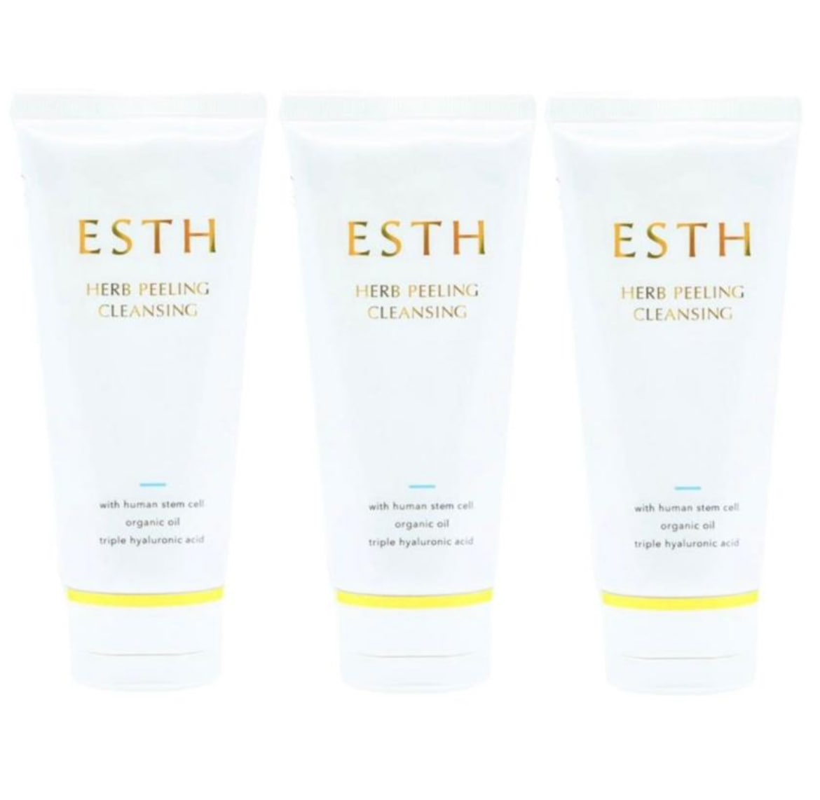 【３箱】ESTH ハーブピーリングクレンジング 120g　ギフト　プレゼント　誕生日