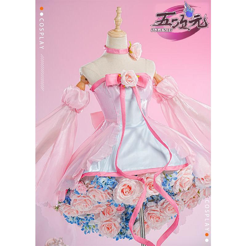 江南猫次　カードキャプターさくら　コスプレ衣装　花妖精　クリアカード編 第16巻 マンガカバー　ウィッグ　追加可能