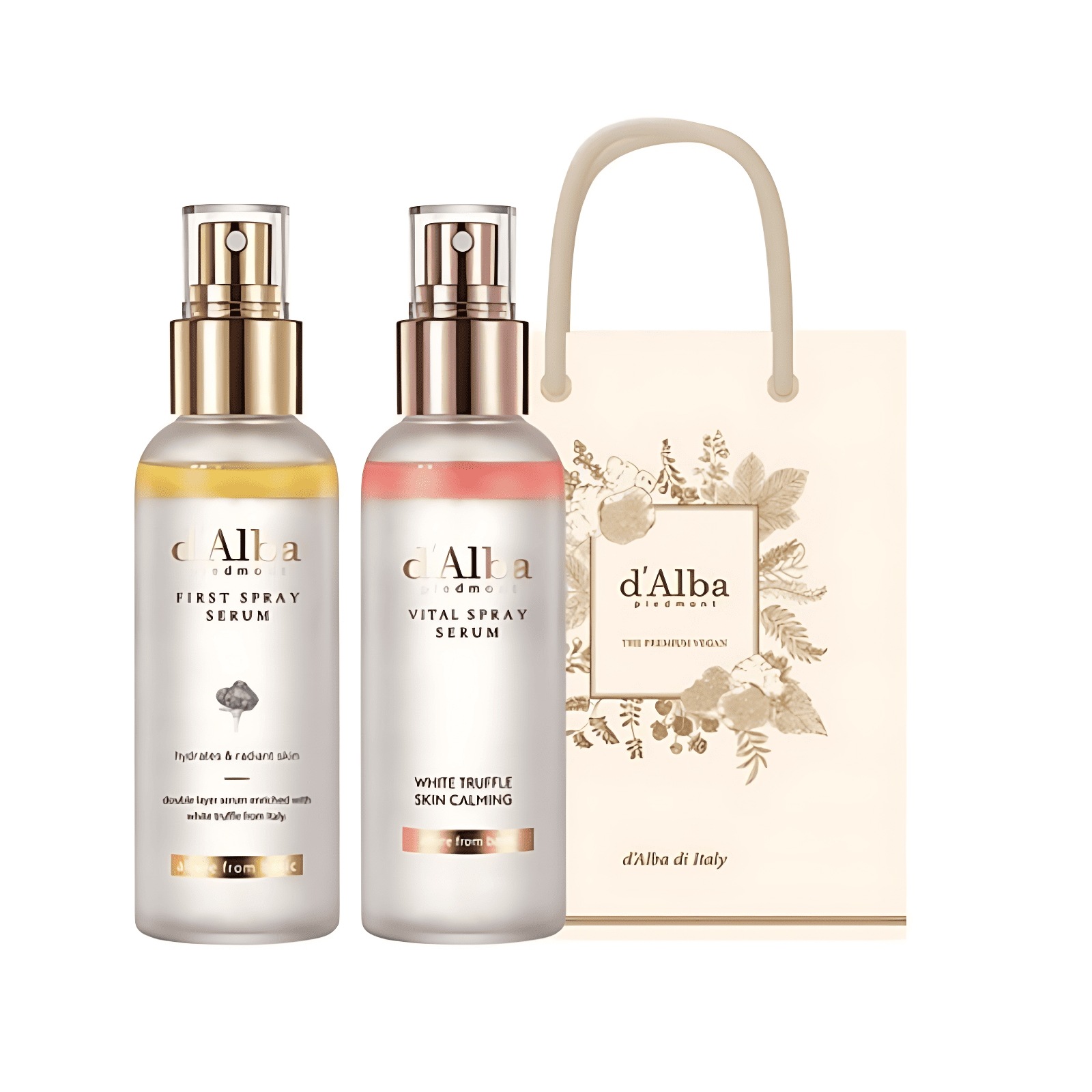 ホワイトトリュフファーストスプレーセラム 100ml+ホワイトトリュフバイタルスプレーセラム 100ml +ギフトバッグ 1セット