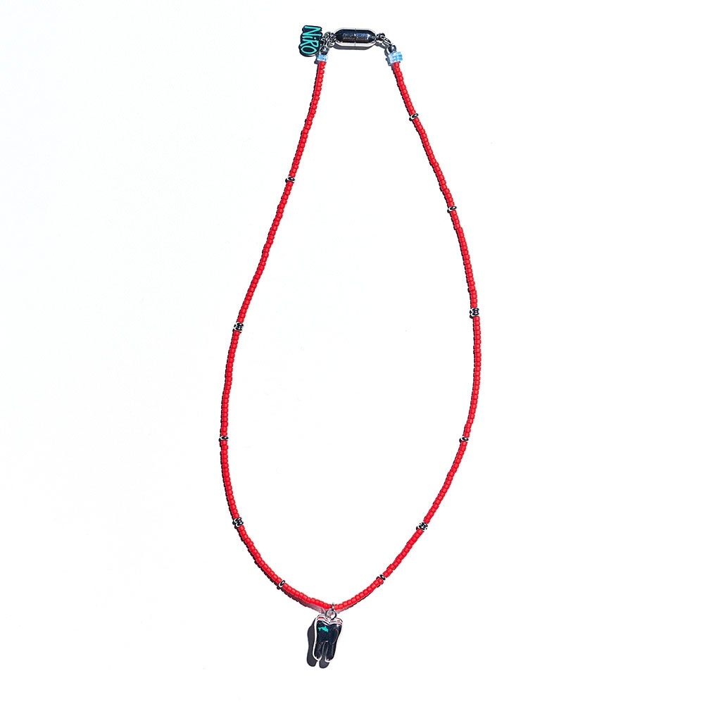 【NIRO SERENDIPITY】 RED POiNT MOLAR DOLPHiN NECKLACE #130 ネックレス 正規品