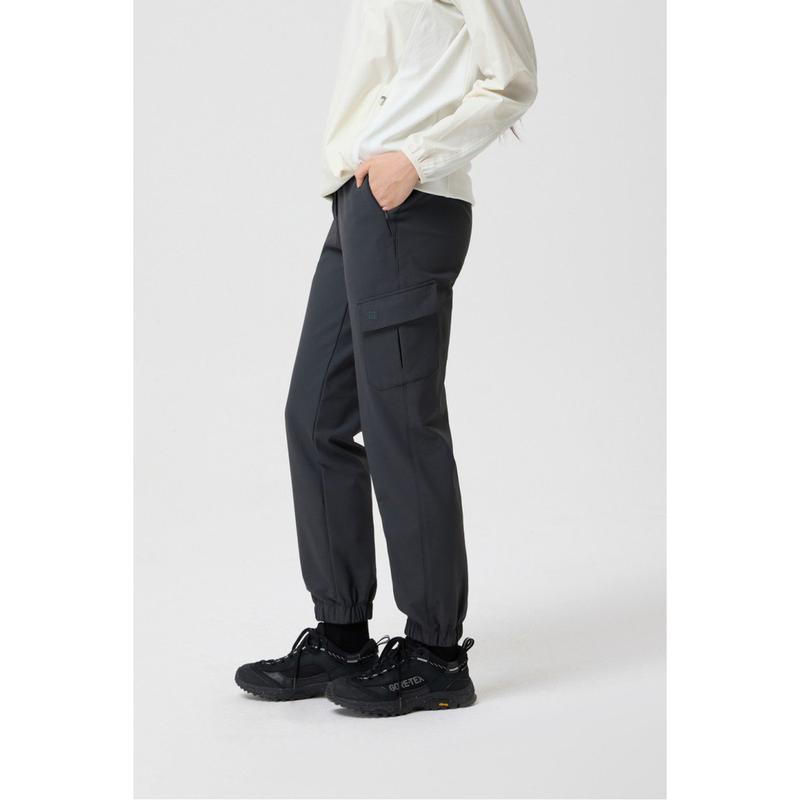 [] 女性ストレッチカーゴジョガーパンツ TVPNA24422DGY