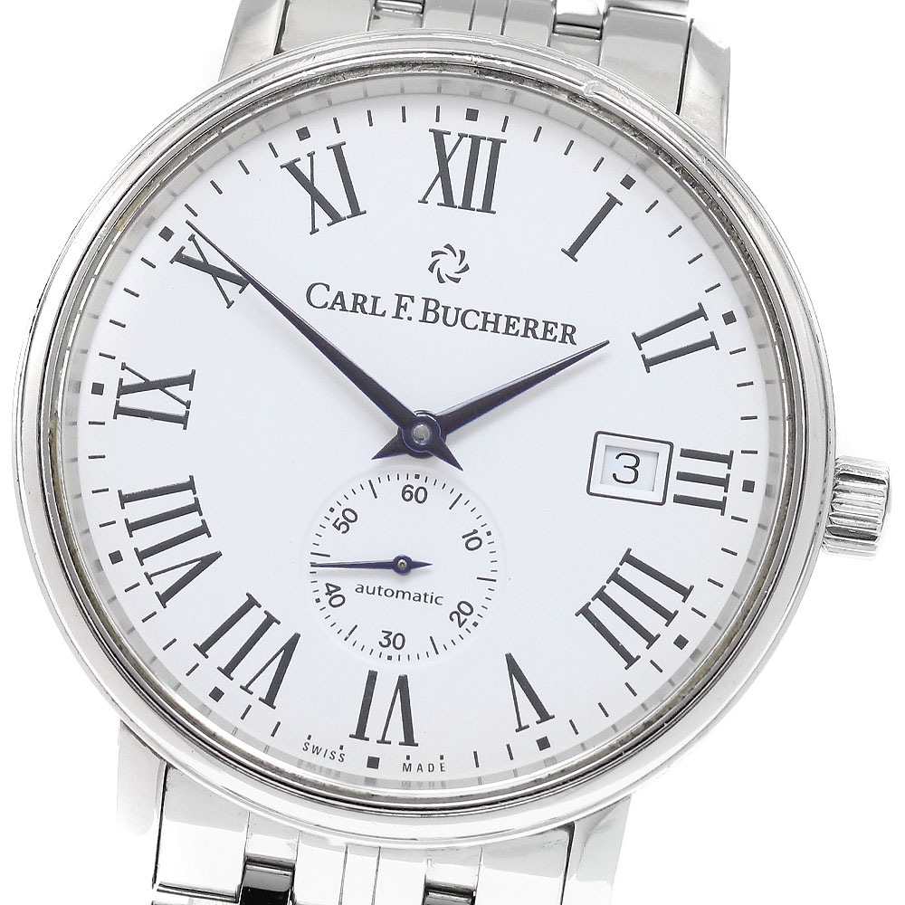カール F.ブヘラ CARL F.BUCHERER 00.10321.08.21.21 アダマビ スモールセコンド Cal.260-1 自動巻き メンズ 美品 _918491【中古】