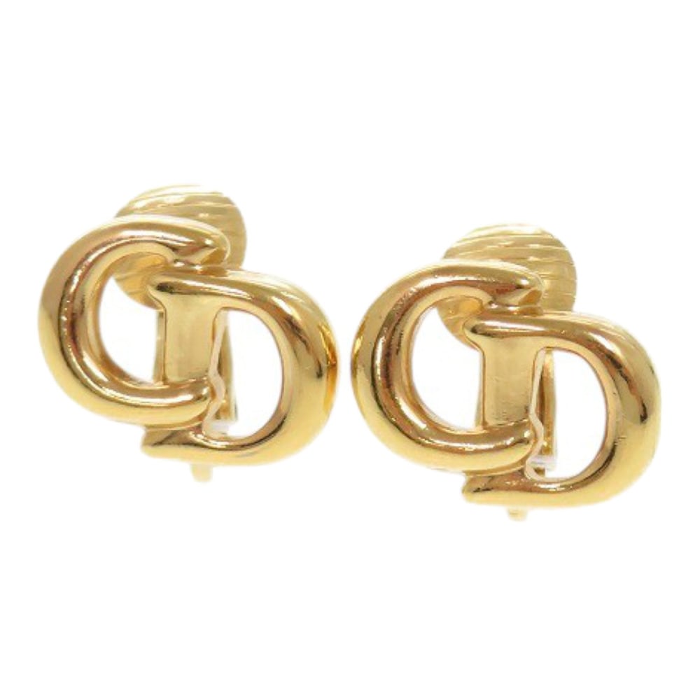 美品 CD イヤリング メタル/メタル ゴールド 1110【中古】 レディース