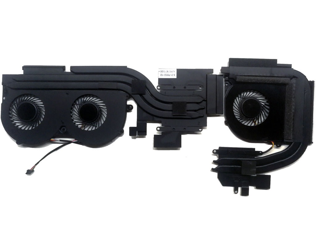GPU CPUファン＆ヒートシンク互換 CLEVO P950 6-31-P95E2-101 6-31