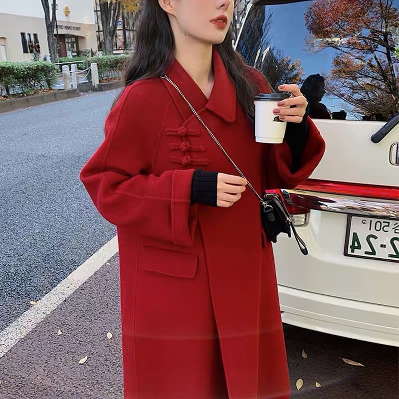 新入庫 チェスターコート レディース ロングコート チャイナドレス風 ステンカラーコート 秋冬 春 アウター 低身長 ビジネス カジュアル 上品 きれいめ