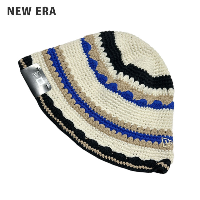 ニューエラ NEW ERA CROCHET KNIT TSD BO OSFM クロシェ ニット バケット ハット 14474873 NewEra 252-000556-010