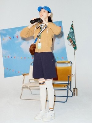 正規品 PEARLY GATES GOLF レディース ロゴカラーブロック バンディングパンツ