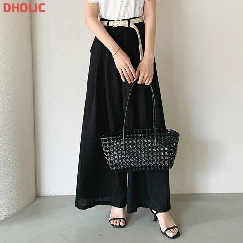 [メガ割りSALE]ベルト付ワイドツータックスラックス 6,072円