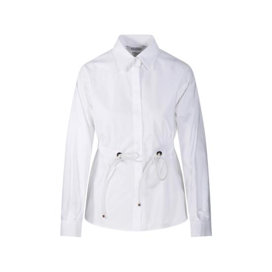 MAX MARA Women Shirts MXMTAZZINA 023 001 WHITE