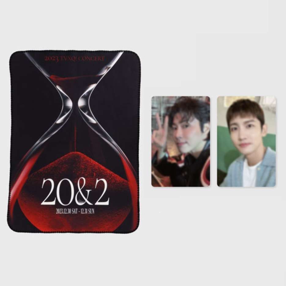 東方神起 TVXQ! BLANKET SET - 2023 TVXQ! CONCERT : 20&2
