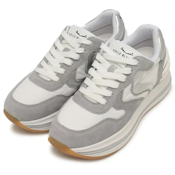 スニーカー メリーパワー グレー ホワイト レディース 2018794 03 1B31