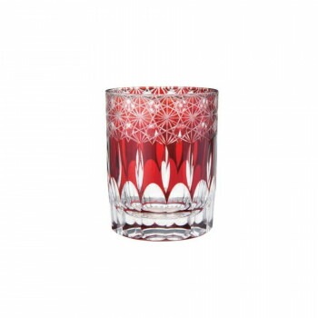 阿瀬眞三商店 切子 すい星 赤 131678